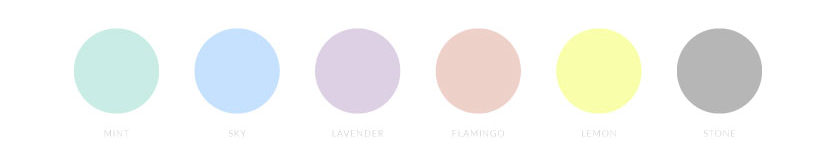 Medley Dance Colour Palette - brand reveal